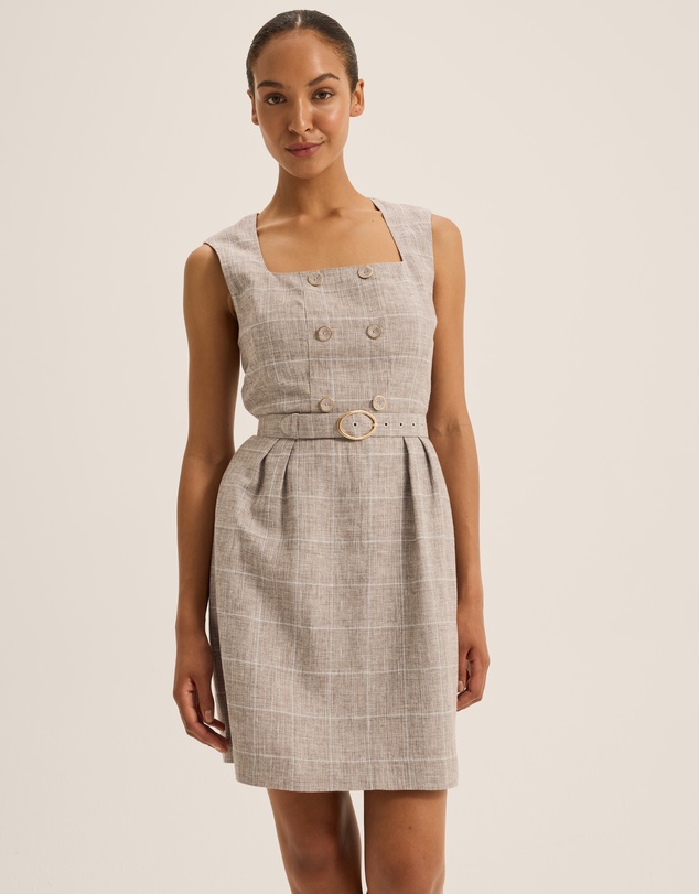 Review - Devon Check Mini Dress
