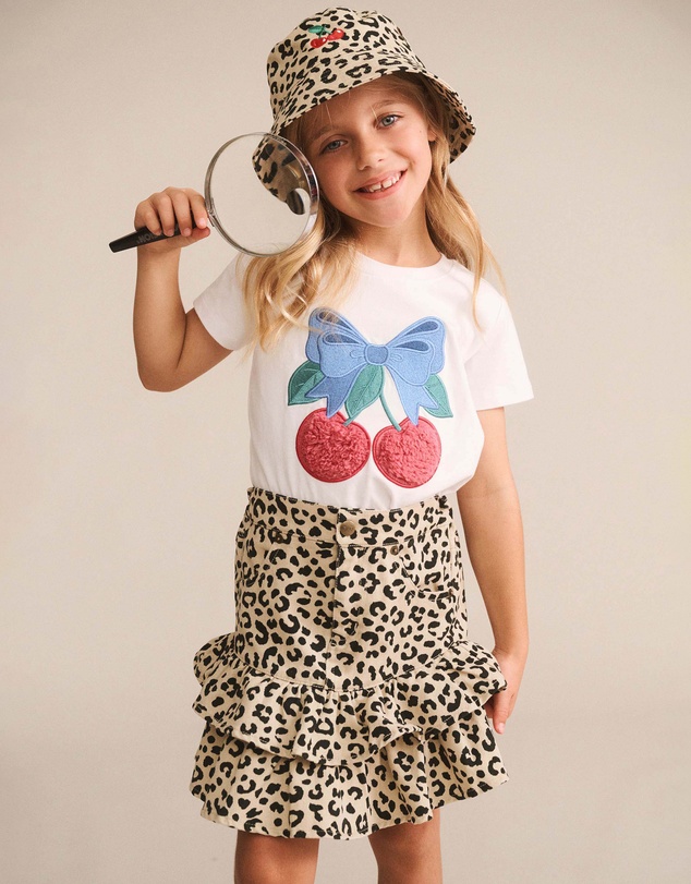 Huxbaby - Cherry Bow Tee - Babies-Teens