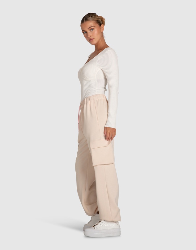 Belle & Bloom - Perfect Match Cargo Trackpants