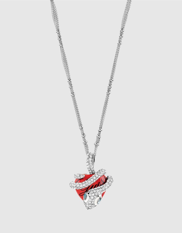 GUESS - Silver-Tone Vintage Guess Necklace