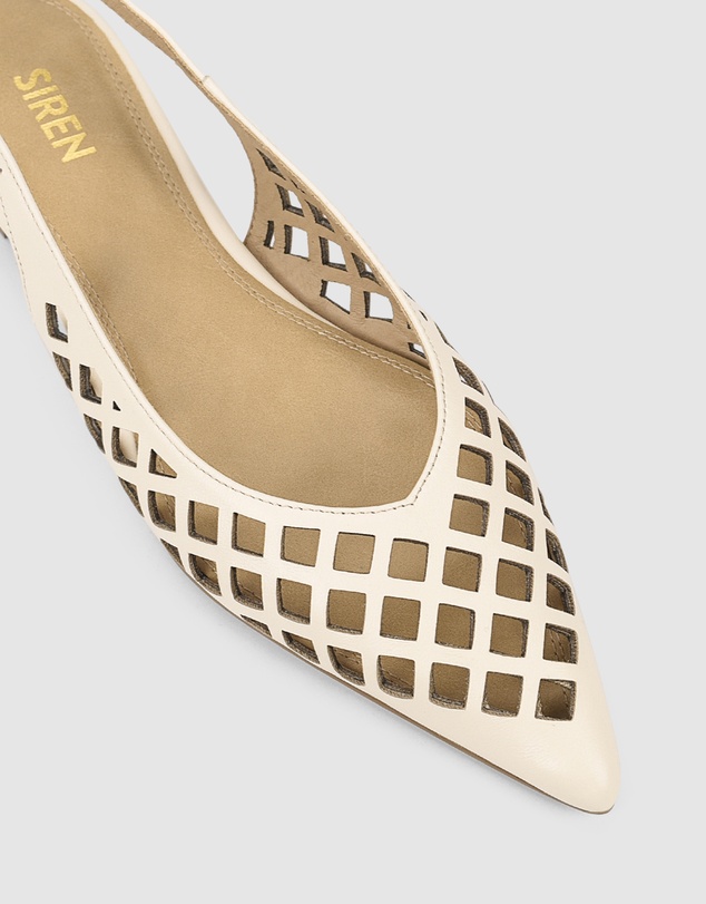 Siren - Lottie Sling Back Flats