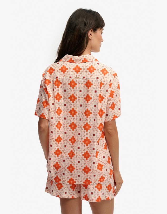 Superdry - Beach Printed Short Sleeve Shirt