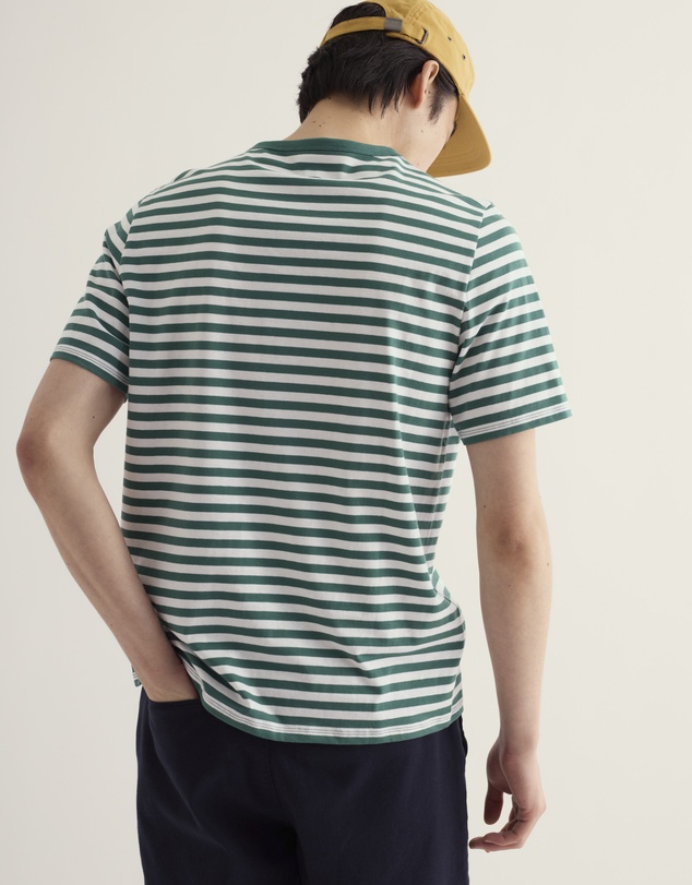 Seasalt - Men's Seven Seas Sailor Tee in GOTS-Certified Organic Cotton