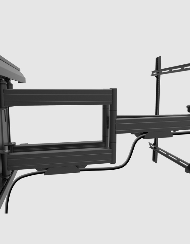 iWorld - Kanto PMX800 Pro Series Full Motion TV Wall Mount with Adjustable Offset for 55