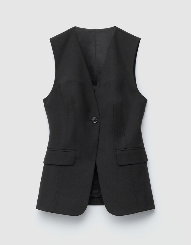 & Other Stories - Wool-Blend Tailored Waistcoat