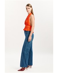 Bardot - Amala Pleated Halter Neck