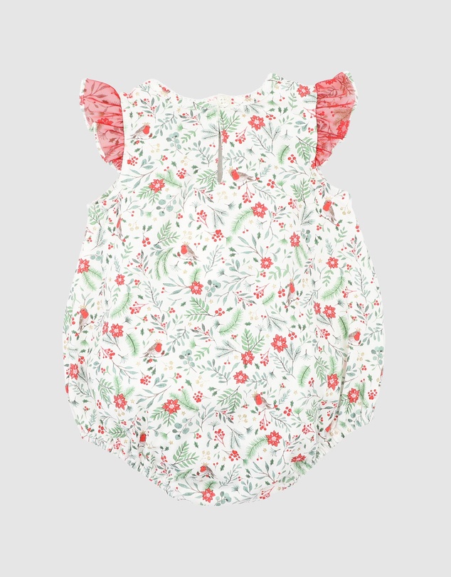 Bebe by Minihaha - Christmas Festive Forest Print Bodysuit - Babies