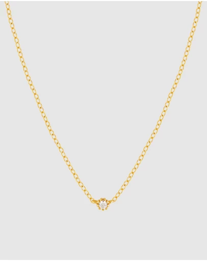 HOUSE OF SLANI - Dainty Sofia Gold Necklace