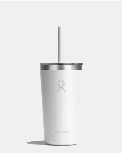 Hydro Flask - 20 Oz All Around Tumbler Clear Straw Lid