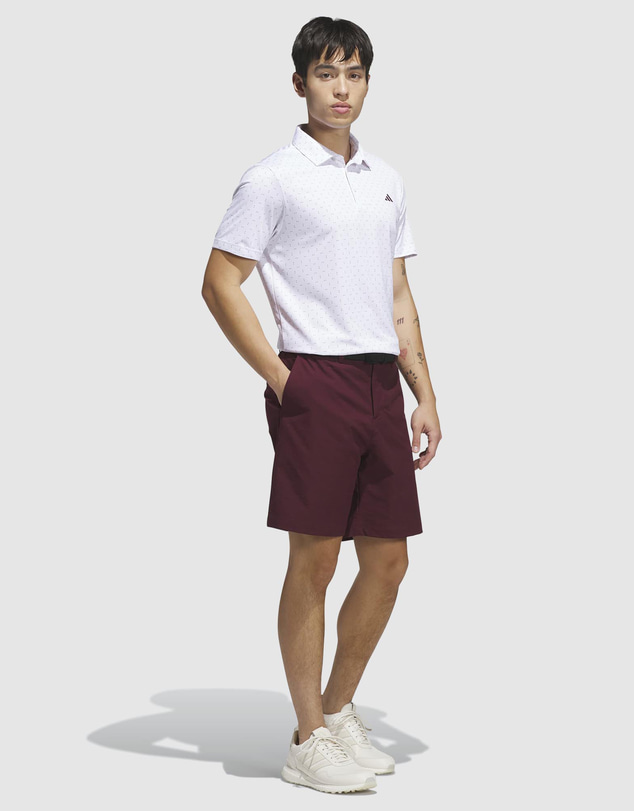 adidas Performance - Performance Textured Print Polo Shirt