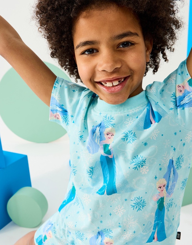 Rock Your Kid - Frozen Short Pyjama Set - ICONIC EXCLUSIVE - Kids