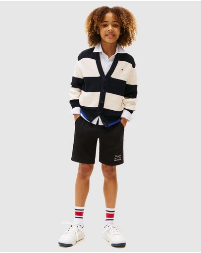 Tommy Hilfiger - Logo Graphic Sweat Shorts - Kids