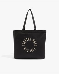 Country Road - Australian Cotton Round Logo Shopper