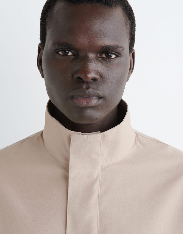 COS - Cotton-Twill Half-Zip Overshirt