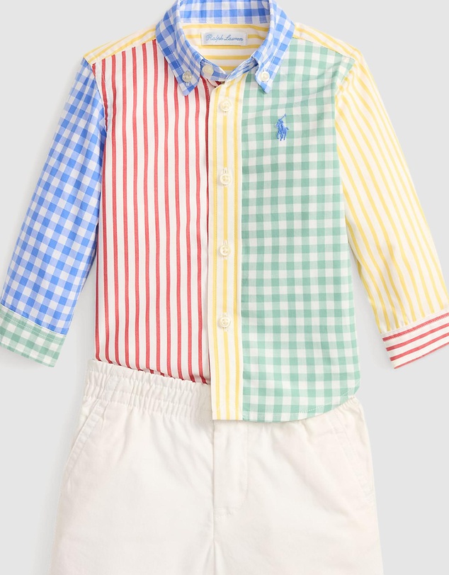 Polo Ralph Lauren - Woven Short Set Outfit Set - Babies