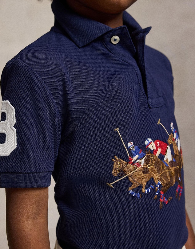 Polo Ralph Lauren - Triple-Pony Cotton Polo Shirt - Kids