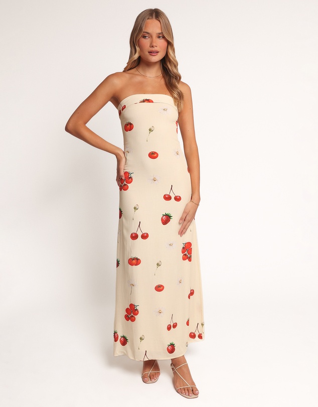 Petal & Pup - Adela Maxi Dress - Tomato Print