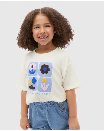 Seed Heritage - Tulip Textured Tee