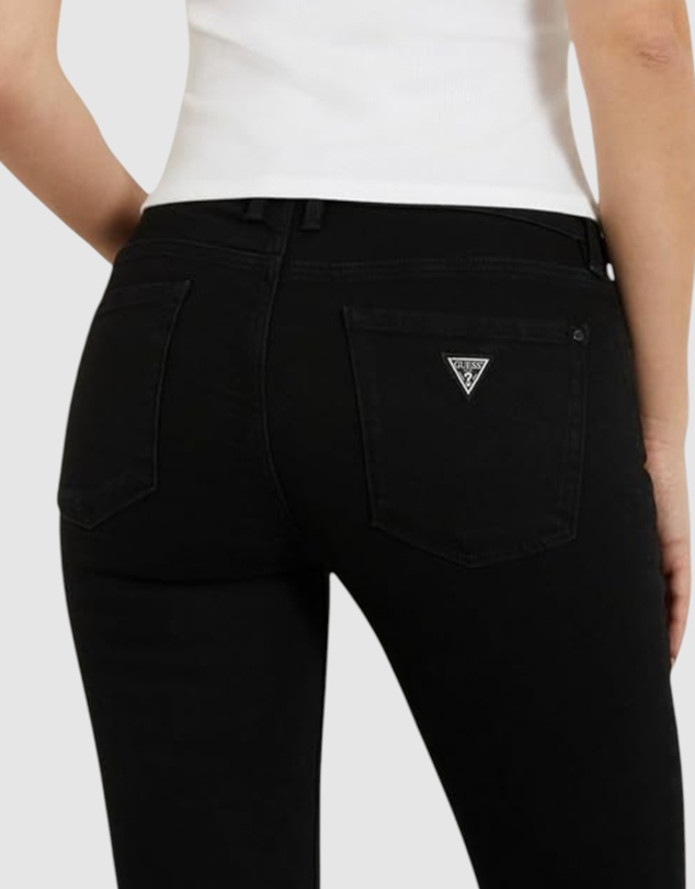 GUESS - Annette Mid-Rise Skinny Jeans