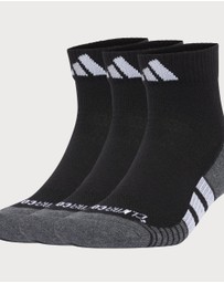 adidas Performance - Performance CLIMACOOL Cushioned Quarter Socks 3-Pack Unisex