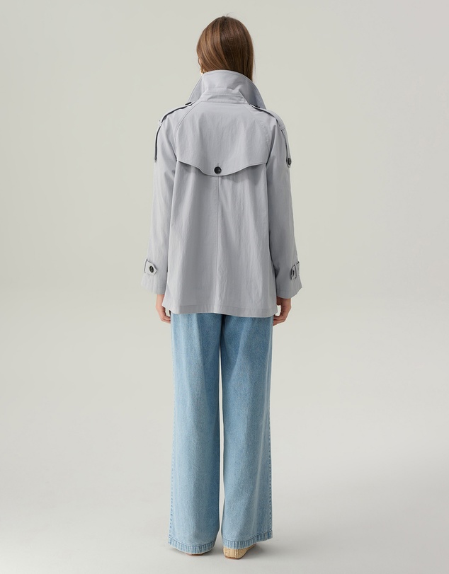 IDA+S - Samantha Short Trench Coat