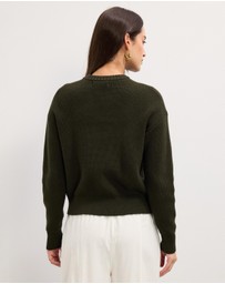 The Fated - Allison Crew Neck Knit Jumper
