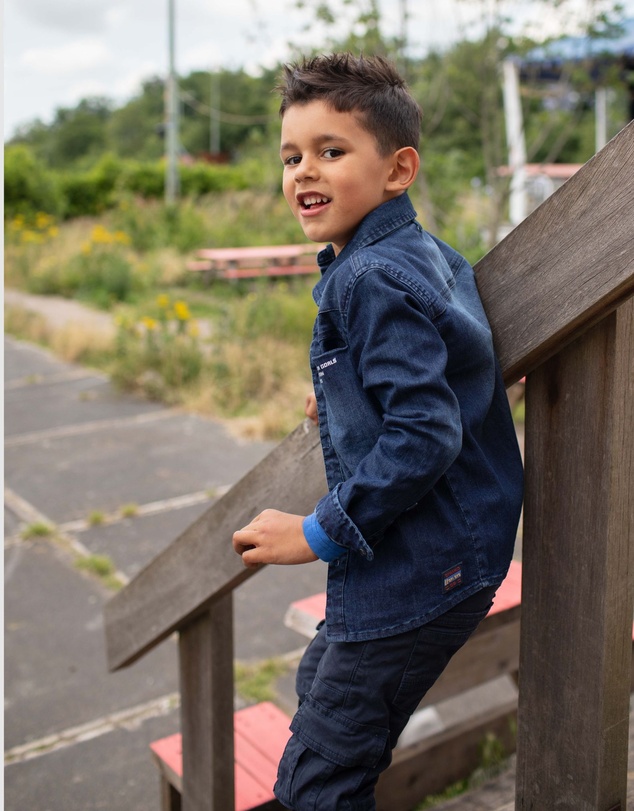 Quapi - Koen Cargo Pants with Belt - Kids-Teens