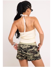 Neon Hart - Waffle Halter Top
