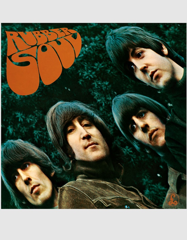 Universal Music - Crosley Record Storage Crate & The Beatles Rubber Soul - Vinyl Album Bundle