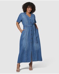 Indigo Tonic - Naomi Chambray Maxi Dress