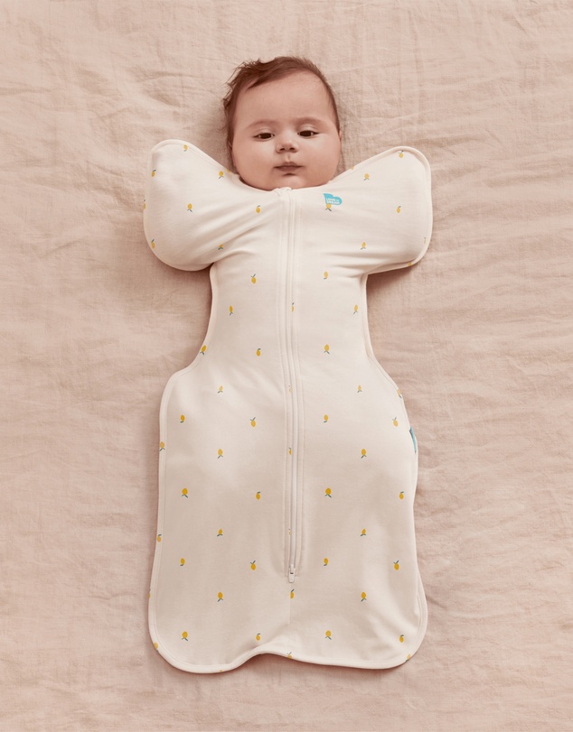 Love to Dream - Swaddle Up™ Original 1.0 TOG Viscose From Bamboo Lemons Cream