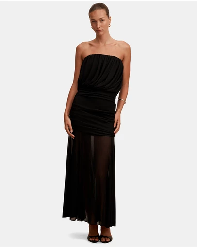 Forever New - Lyra Bandeau Draped Maxi Dress