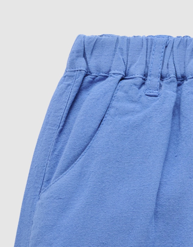 Purebaby - Linen Blend Short -Kids-Babies