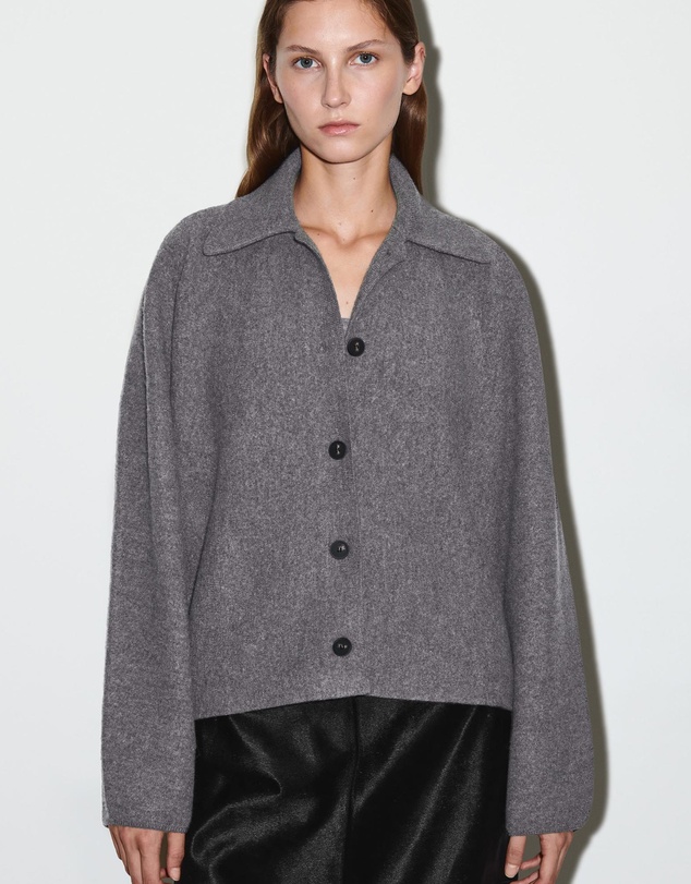 COS - Sculpted Merino Wool Short Jacket