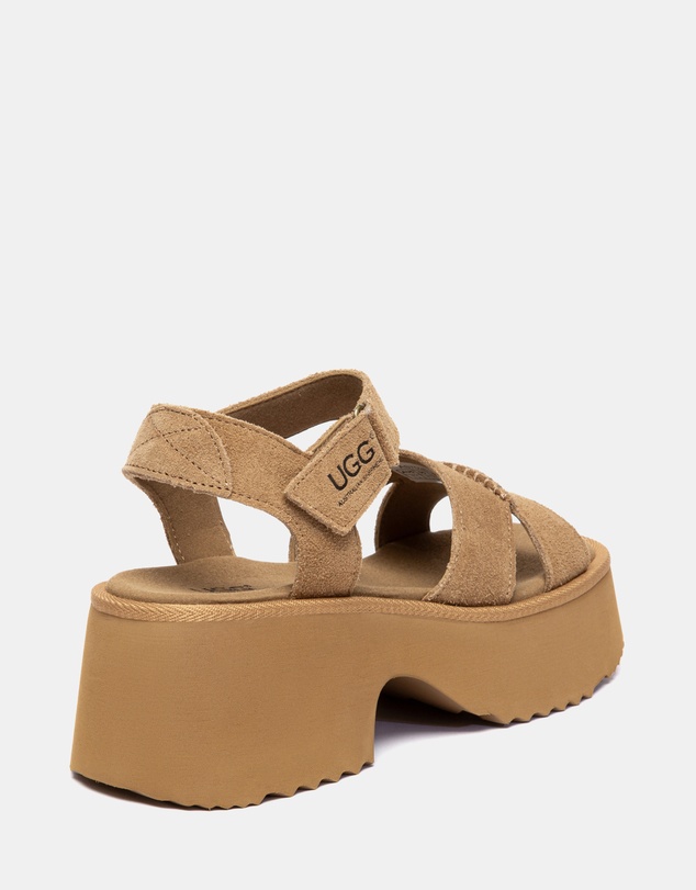 EVERAU - Australian Shepherd Ugg Eive Cow Suede Upper Loafer Oxfords Flats
