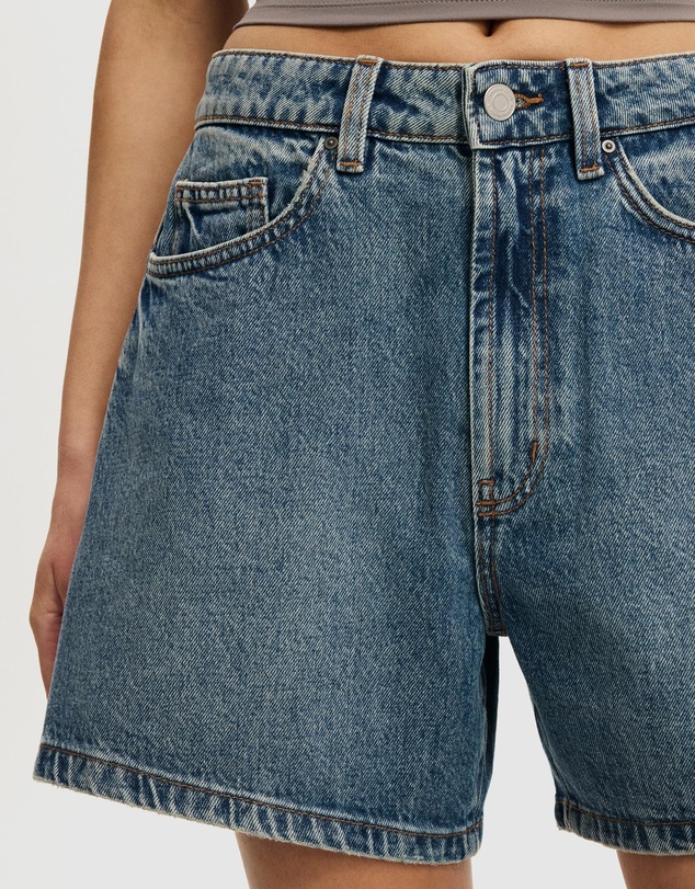 Cotton On - High 90s Denim Shorts