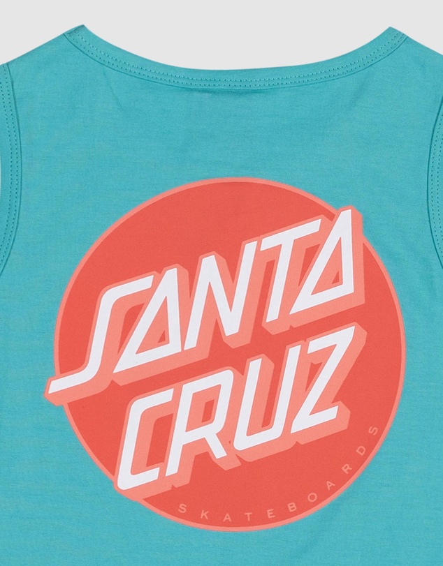 Santa Cruz - Other Dot Chest Crop Tank - Teens