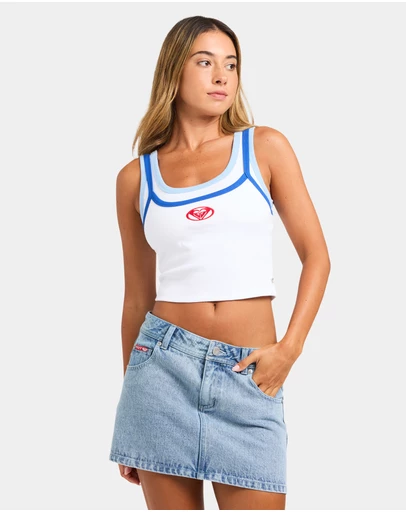Roxy - Womens Backslider Bleach Denim Skirt