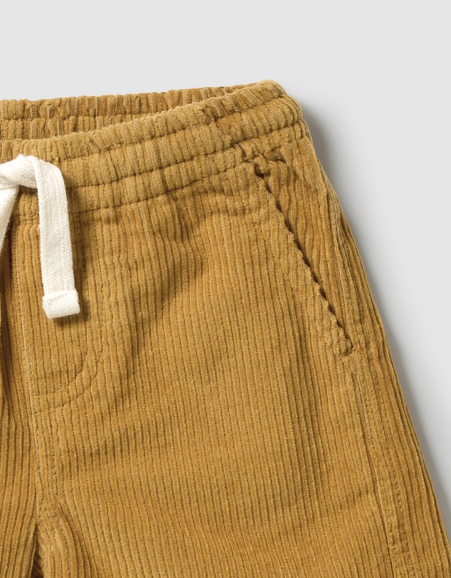 Wilson & Frenchy - Amber Glow Organic Cord Shorts - Babies-Kids
