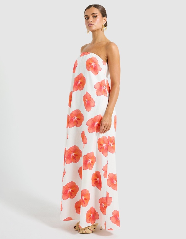 Pasduchas - Brielle Strapless Maxi Dress