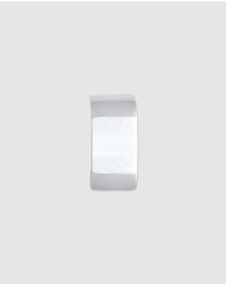 Kuzzoi - ICONIC EXCLUSIVE - Earrings Men Single Earcuff Basic Trend in 925 Sterling Silver