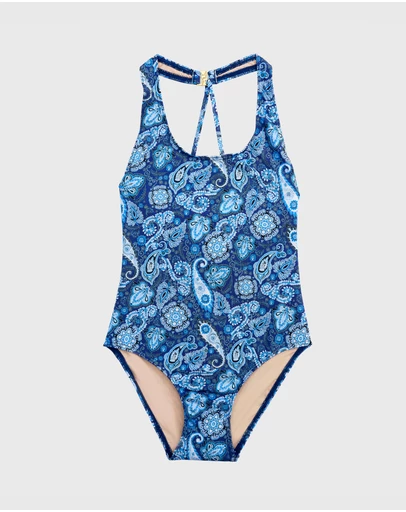 Aqua Blu Kids - Laurel Cross Back One Piece - Teens