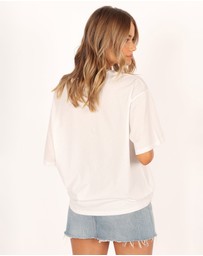 Petal & Pup - Citrus Tee - White