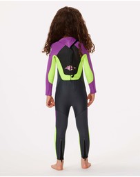 Rip Curl - Groms Omega 3/2mm Full Length Back Zip Wetsuit Steamer