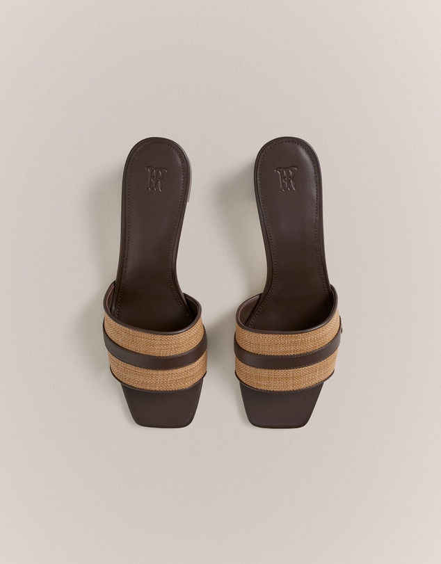 Trenery - Linde Mule in Chocolate