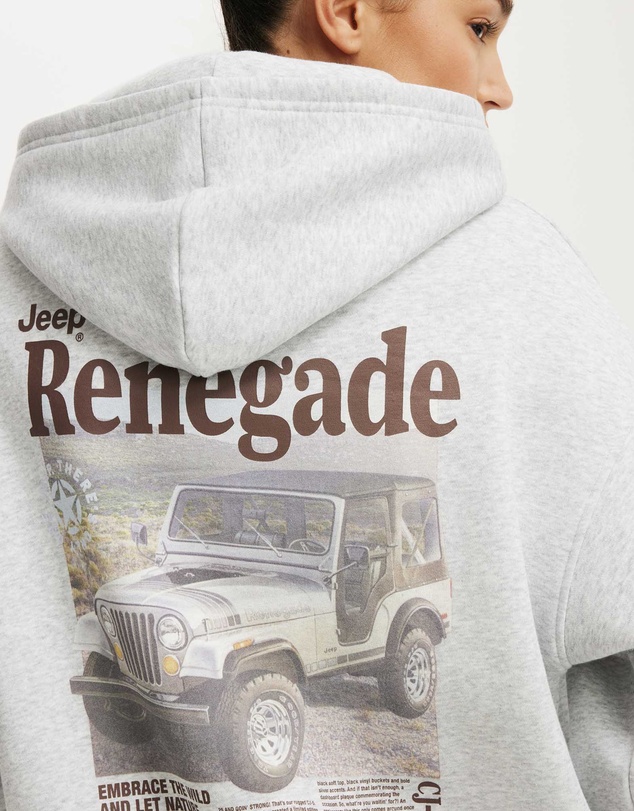 Cotton On - Boxy License Graphic Hoodie