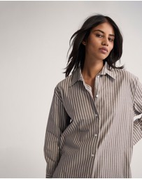 Oxford - Hailey Striped Euro Fabric Shirt