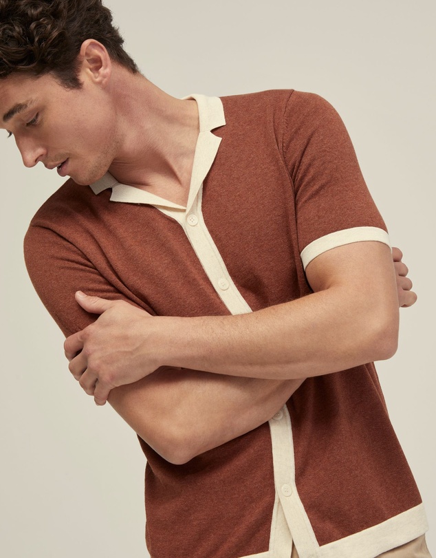 Oxford - Cosmo Knitted Shirt