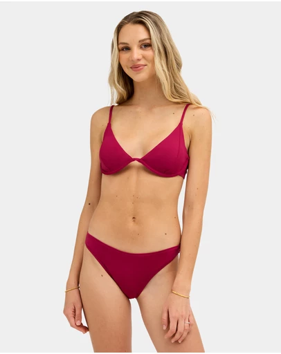 Roxy - Womens Beach Classics Mod Bikini Bottom