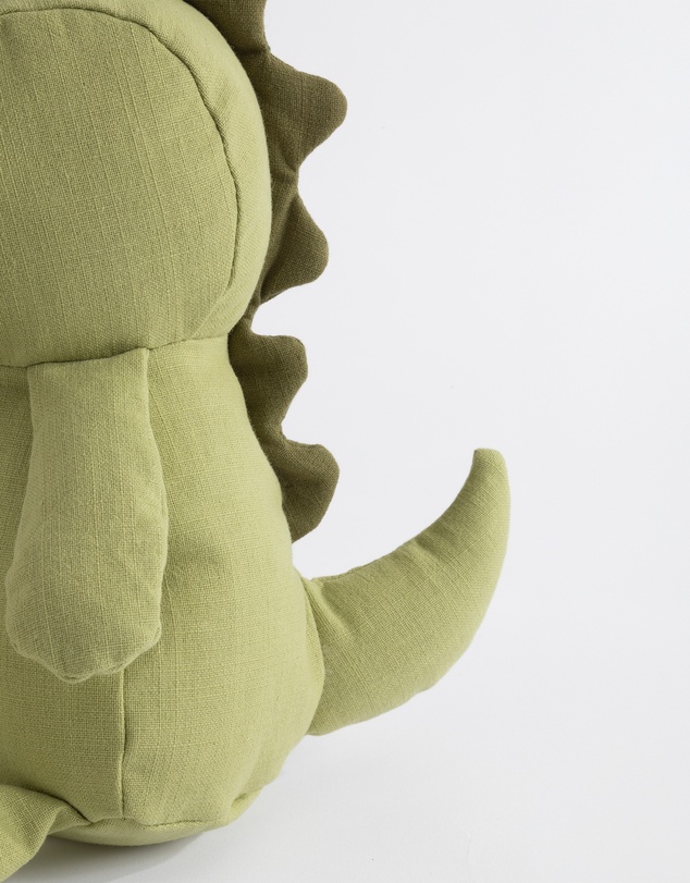 Living Textiles - Large Linen Animal - Dennis the Dinosaur